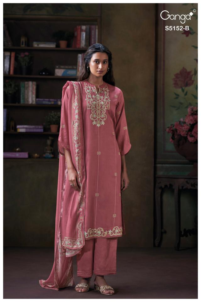 Ganga tabinda 5152 wholesale dress material market in jaipur